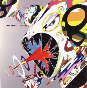 murakami-takashi_homage-to-francis-bacon_study-of-isabel-rawsthorne_