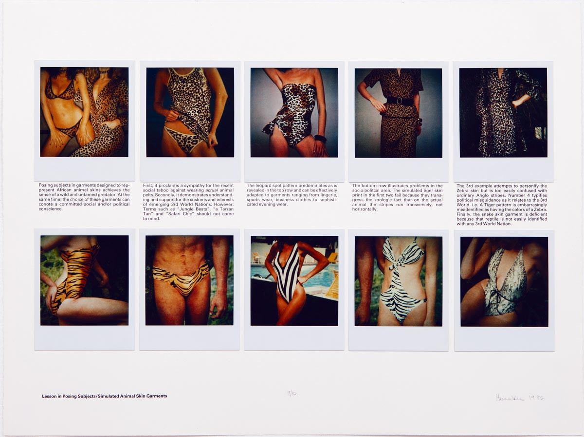 Robert Heinecken (Détail) Lessons in Posing Subjects, 1982
© Courtesy The Robert Heinecken Trust (Détail) Lessons in Posing Subjects, 1982
© Courtesy The Robert Heinecken Trust