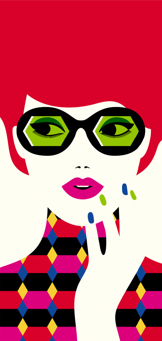 Illustration de couverture de magazine pour le magasin Buenos Aires © Malika Favre