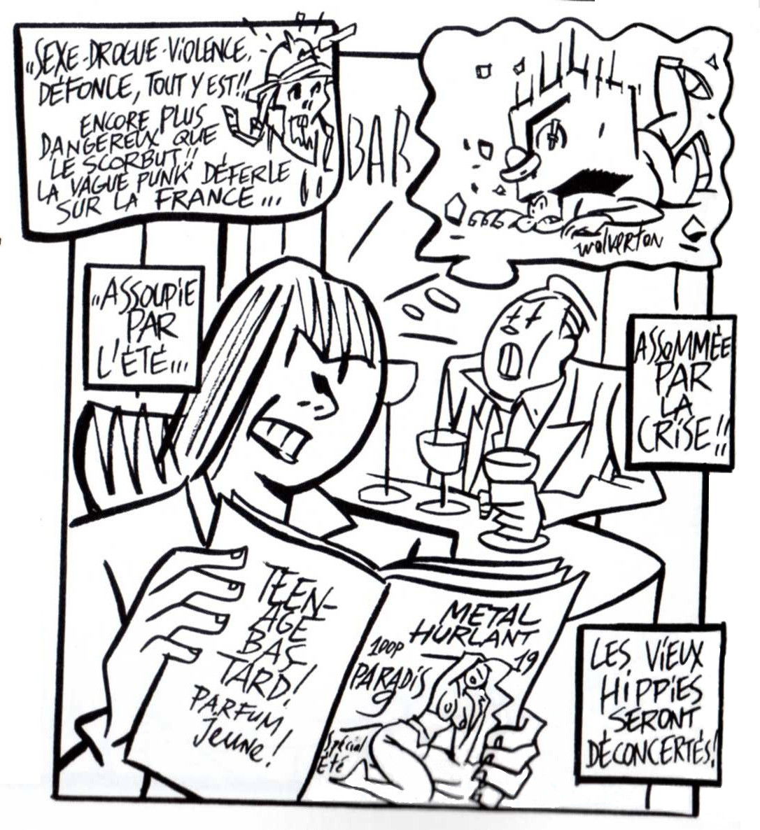 Lock Groove Comix © J-C Menu