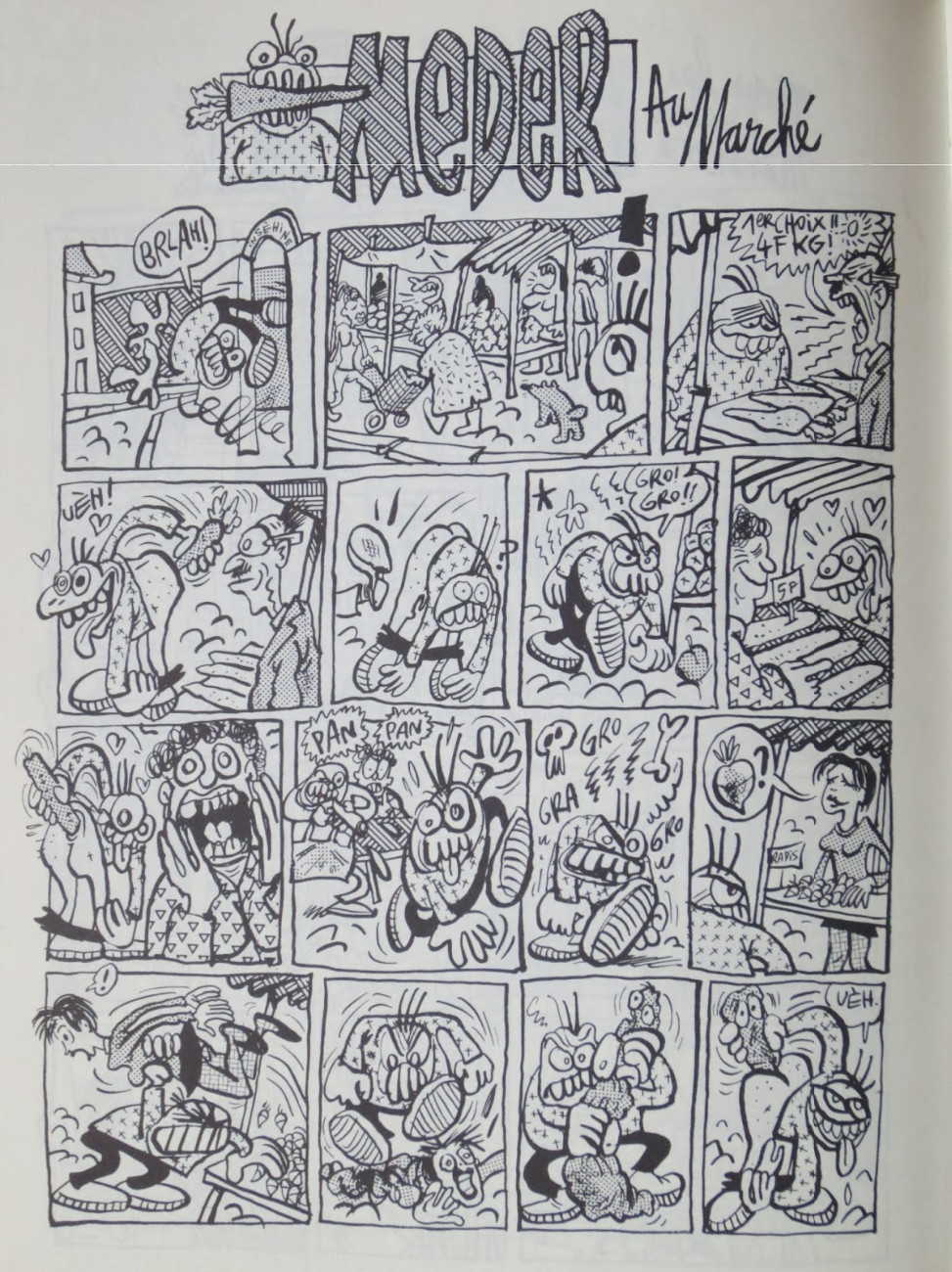 Lock Groove Comix © J-C Menu
