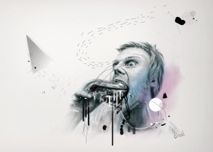 I Am A Man, illustration pour D2 Newspaper