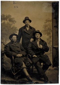 Three Unidentified Pinkerton Agents, 1870s
