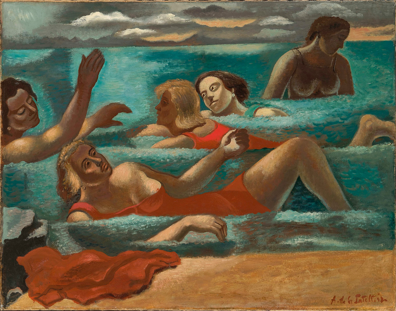 Amédée De La Patellière Amédée de La Patellière, Baigneuses à Bandol, 1928,
huile sur toile, H.114,2 x L.145,8 cm. Beauvais, Musée
Départemental de l’Oise. © RMN-Grand Palais (Musée
Départemental de l’Oise) / Adrien Didierjean Amédée de La Patellière, Baigneuses à Bandol, 1928,
huile sur toile, H.114,2 x L.145,8 cm. Beauvais, Musée
Départemental de l’Oise. © RMN-Grand Palais (Musée
Départemental de l’Oise) / Adrien Didierjean