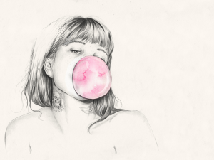 Bubble gum