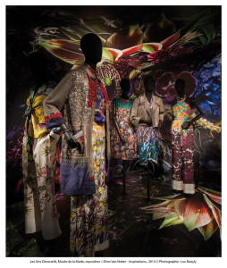 Les Arts Décoratifs, Musée de la Mode, exposition Dries Van Noten - Inspirations, 2014 © Luc Boegly