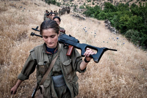 Les Amazones du PKK © Colin Delfosse