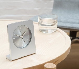 AC01 Alarm Clock - Anodized version © Jasper Morrison. Produced by Punkt © Nicola Tree