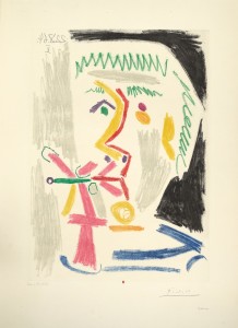 Picasso, Fumeur à la Cigarette Verte II