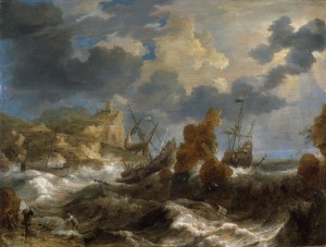 Bonaventura Peteers le Vieux (Anvers, 1614-Hoboken, 1652)
Huile sur bois Besançon, Musée des Beaux-Arts et d'Archéologie © Besançon, Musée des Beaux-Arts et d'Archéologie-Photo Charles CHOFFET