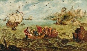 Maître de la Pêche miraculeuse de Namur (ca.1530-1560) Huile sur bois
Namur, TreM.a. Collection de la Société archéologique de Namur © G.Focant, Vedrin