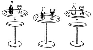 Sketch Op La Table, 1998 © Jasper Morrison. Produced by Alessi