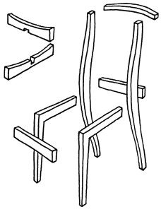 Sketch Polywood Chair, 1988 © Jasper Morrison. Produced by Vitra © Studio Frei