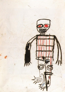 Jean-Michel Basquiat, Autoportrait, 1983. Photo : DR. Courtesy Collection agnès b. © The
Estate of Jean-Michel Basquiat / Adagp Paris, 2015.