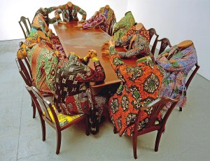 Les mondes inverses Yinka Shonibare MBE, Scramble for Africa, 2003 © Collection Pinnell