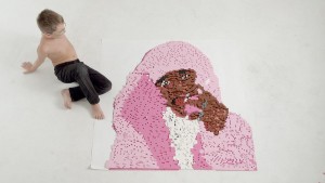Cam'ron Lego Sculpture