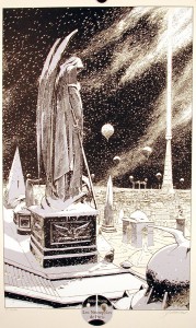 Les nécropoles de Paris-1995 serigr Coll CGII ©François Schuiten