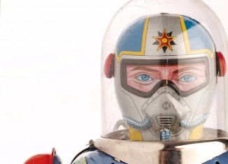 Robot Astronaut automatic actions,
métal et plastique, de marque DAIYA
(Japon), 1950-1960 © Musée du Jouet
de Ferrières