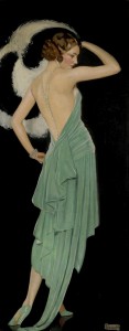 18. Braïtou-Sala (1885-1972), Vénus, dite Vénus verte, 1929
Huile sur toile
H. 203 ; L. 80 cm
Don de la famille Sala en 2015
Roubaix, La Piscine - musée d’art et d’industrie André Diligent
Photographie : ©Alain Leprince