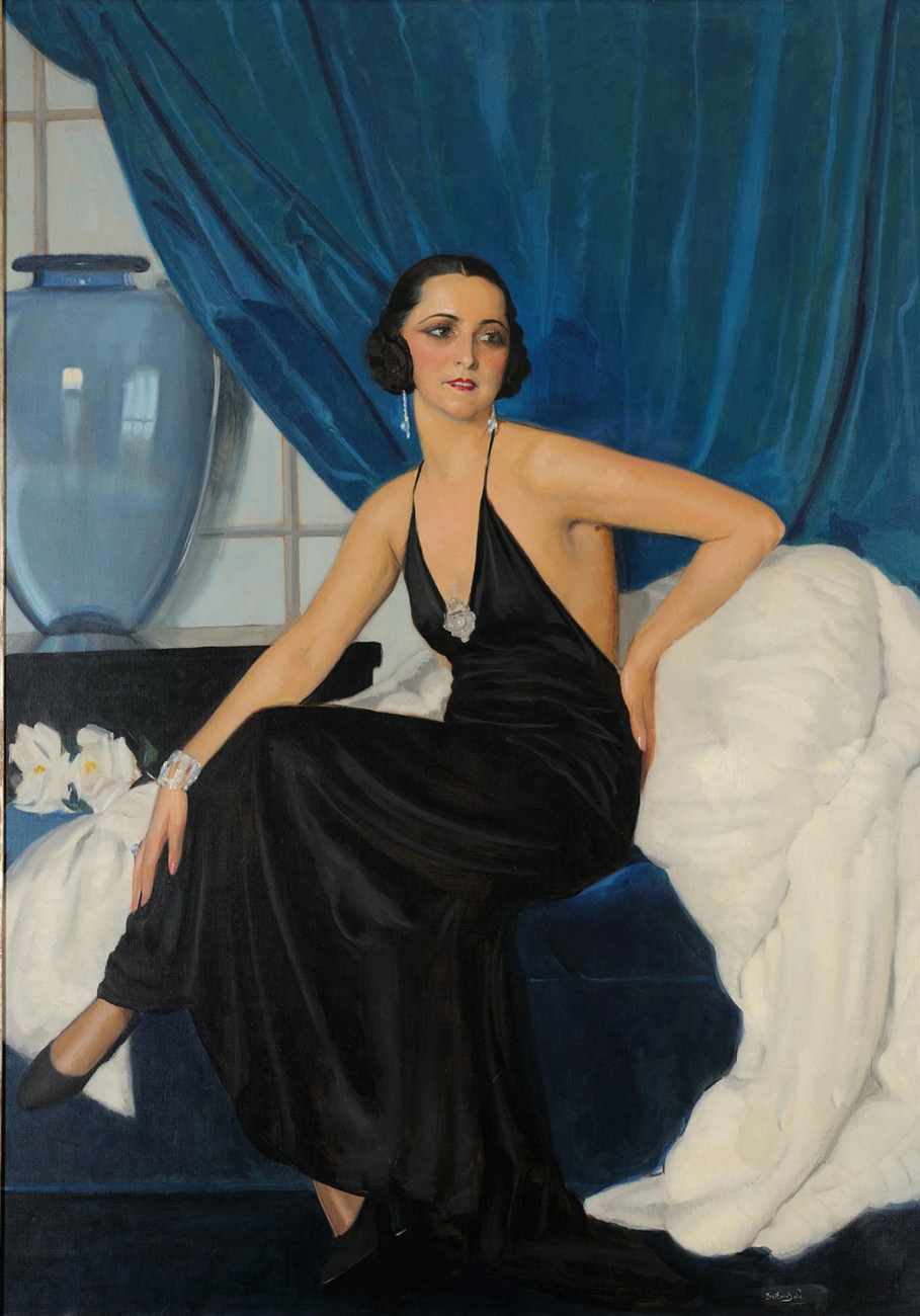 Braïtou-Sala (1885-1972), Portrait d’Éléna Olmazu, 1931