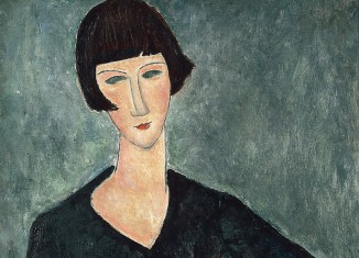 Femme assise à la robe bleue,
1918-1919.
Moderna Museet, Stockholm.
Donation d’Oscar Stern, 1951.
Photo : Moderna Museet, Stockholm.