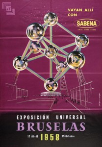 Texas City Affiche Exposition Universelle ©D'Hooghe
