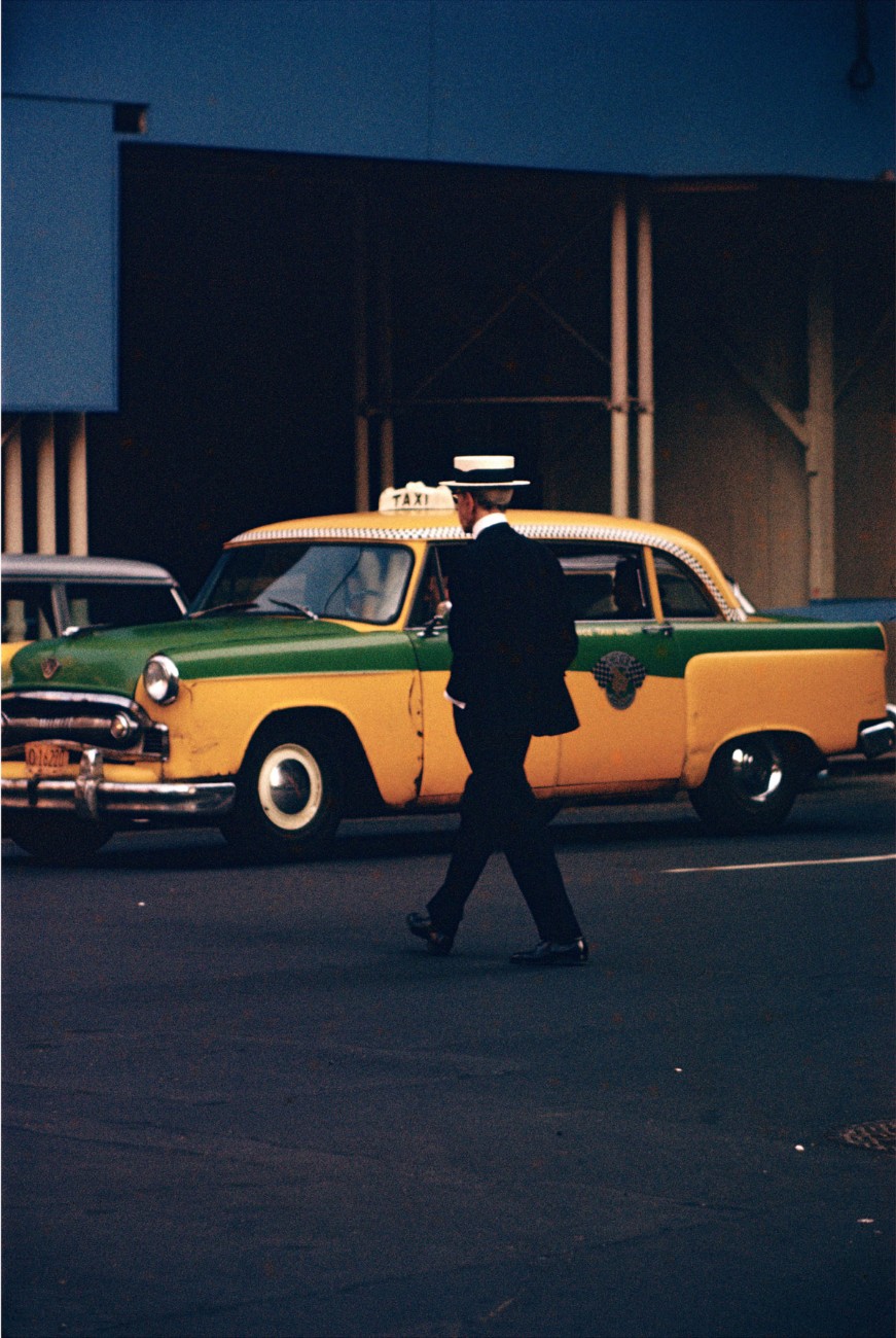 Man with straw hat (1955)