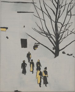 Luc Tuymans, Wandeling, 1989. Huile sur toile ; 70 x 57 cm. Collection privée. Courtesy
Zeno X G