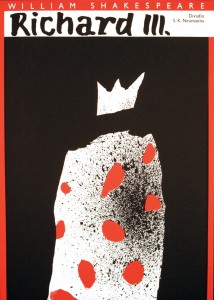 Affiche Richard III, 1988 © Karel Misek - Prague