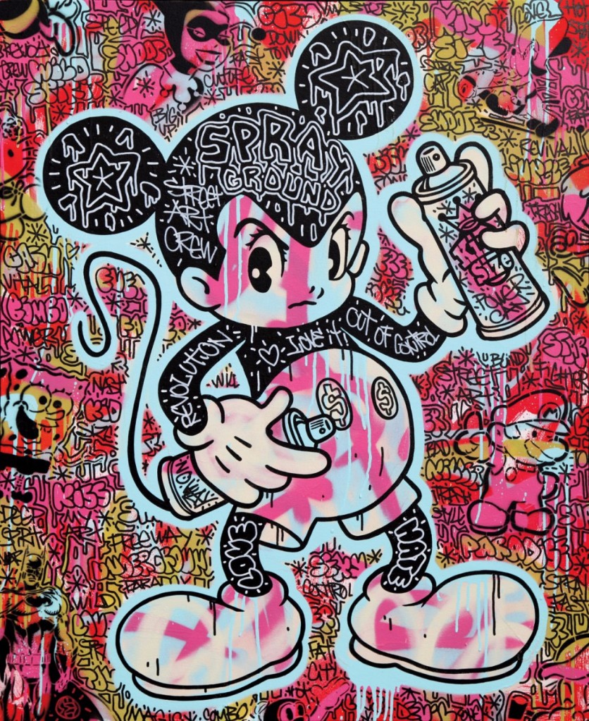 Sprayground, 2011, 100 X 80 cm
