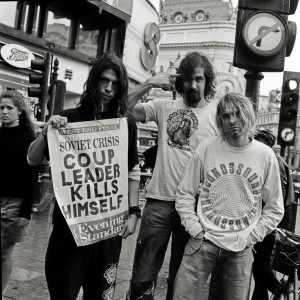 Nirvana, Piccadilly Circus, Londres, août 1991