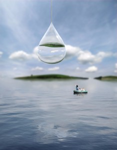La mer La goutte