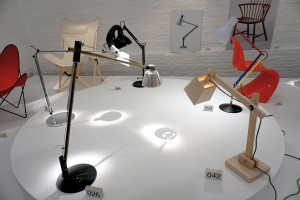 La lampe de G. Carwardine sous toutes ses formes © Photo : Julien Damien