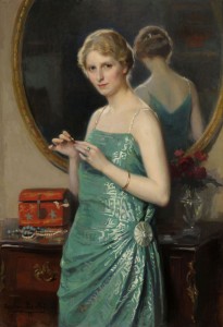 Cyprien Eugène Boulet
Toulouse, 1877 – Toulon, 1972
Portrait de Madame Jean Trenteseaux, née Yvonne Dewavrin (1896-1984)
Huile sur toile
1923
Roubaix, Musée d’art et d’industrie André Diligent-La Piscine
© Musée La Piscine (Roubaix), Dist. RMN-Grand Palais / Alain Leprince © Adagp, Paris, 2016