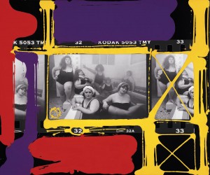 Club Allegro Fortissim, Paris, 1990, painted, 2001, William Klein © courtesy Polka Galerie