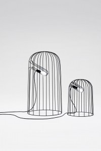Nendo, lamp, thin black lines series, 2010. © Photo Masayuki Hayashi