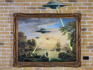 Banksy UFO