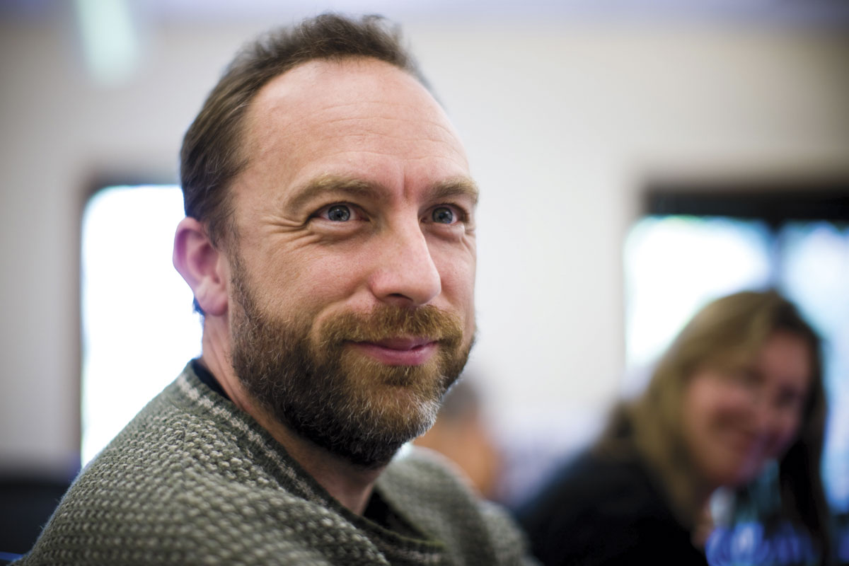 Jimmy Wales,co-fondateur de wikipédia