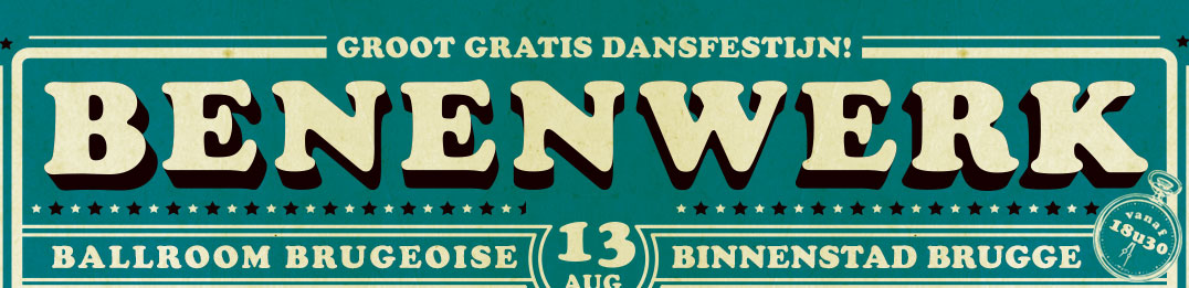 Benenwerk “Ballroom Brugeoise”