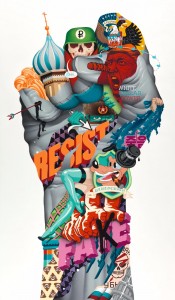 White Collar Power (c) Tristan Eaton