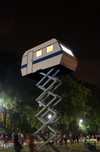 La caravane dans le ciel, Vénissieux, 2013