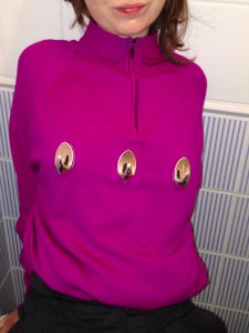 1 Euro Jewellery - Brooch © Nadja Buttendorf