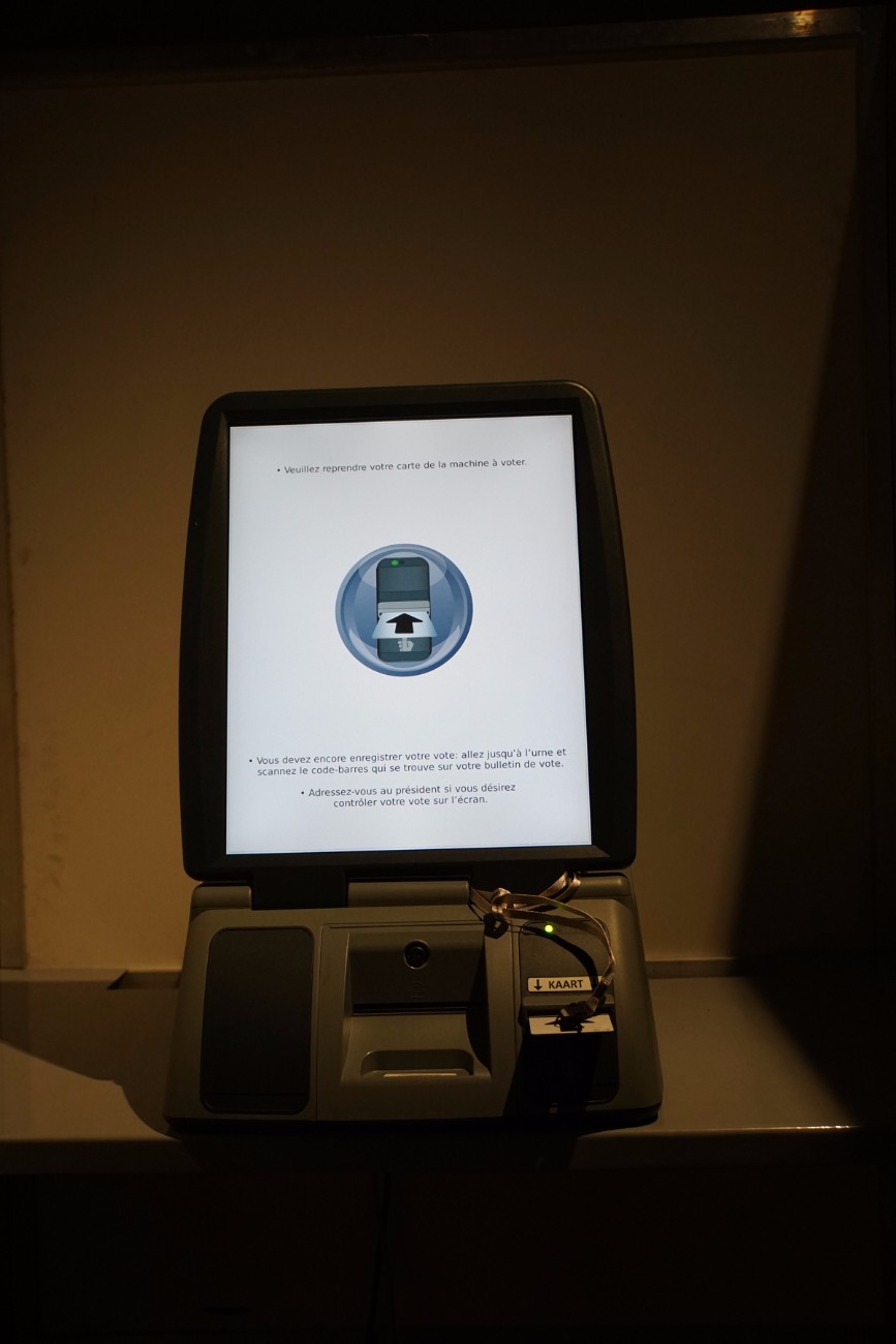 Machine à voter