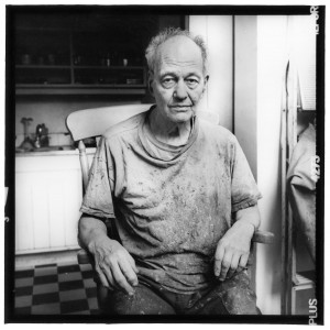 Frank Auerbach, Londres 2015 (c) Marc Trivier