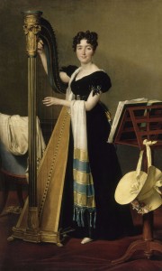 Jacques-Louis DAVID, 1824, Portrait de Juliette Blait de Villeneuve (1802-1840)