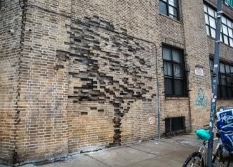 Pejac, Fossil, Brooklyn, 2018 © Raphael Gonzalez