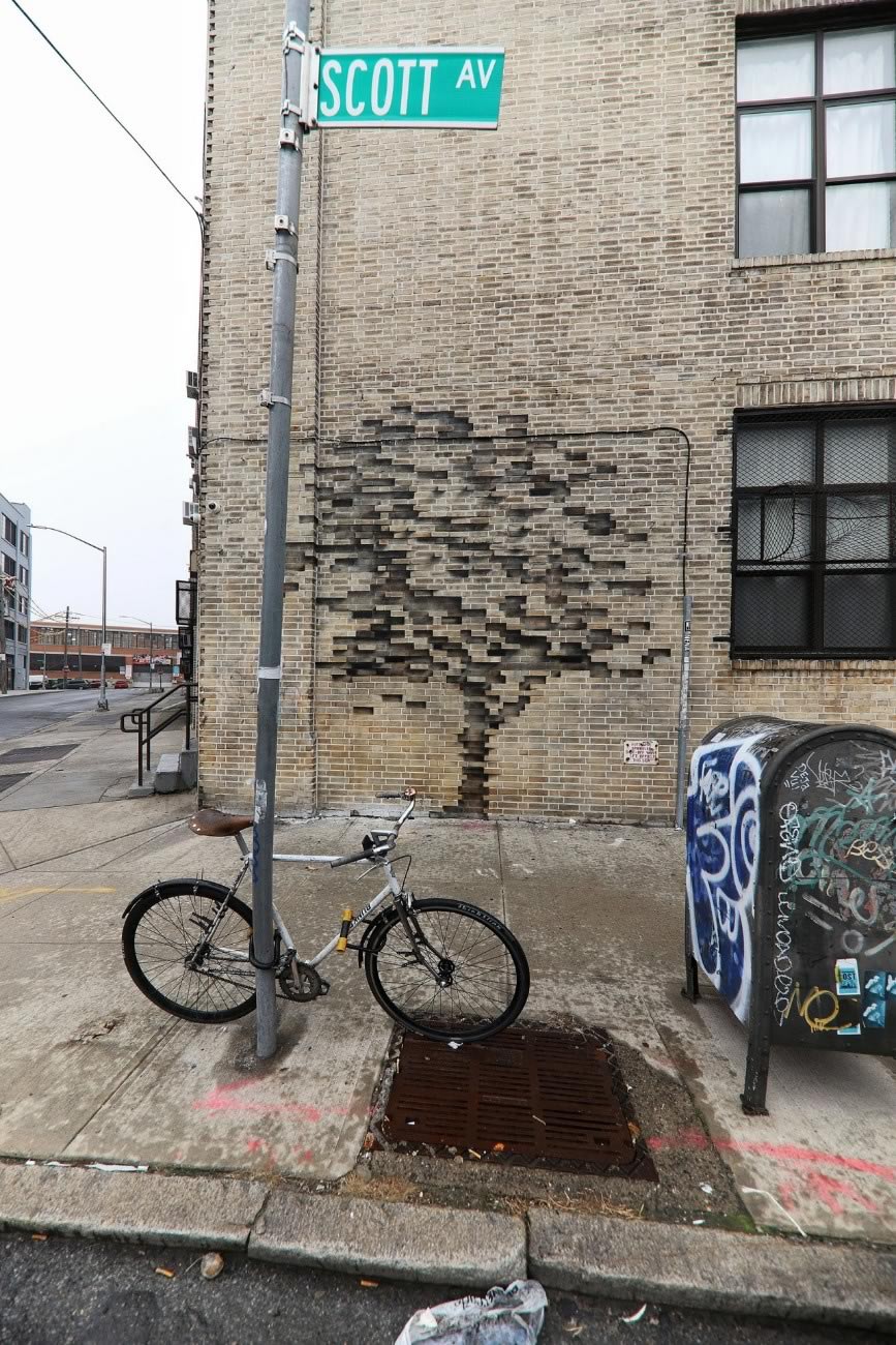 Pejac_Fossil_Brooklyn, New York, USA, 2018 (5)