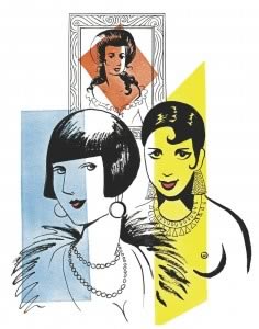 Olympe de Gouges, Kiki de Montparnasse et Joséphine Baker © Catel Muller / Casterman