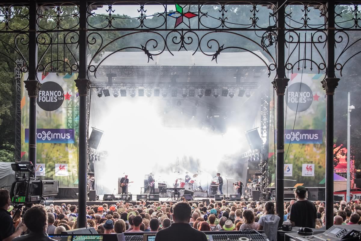 Francofolies de Spa Scène Proximus © Stéphane Deleersnijder Scène Proximus © Stéphane Deleersnijder