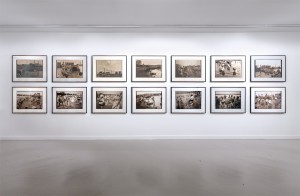 Vue partielle de l'exposition l'âme, un subtil moteur à explosion Boris Mikhaïlov © Mathieu Harel Vivier
